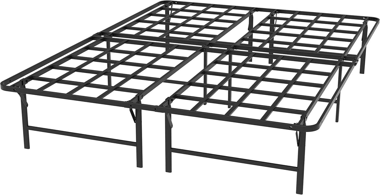 ZIYOO 16 Inch California King Platform Bed Frame Base, Mattress Foundation, Box Spring Replacement, Quiet Noise-Free