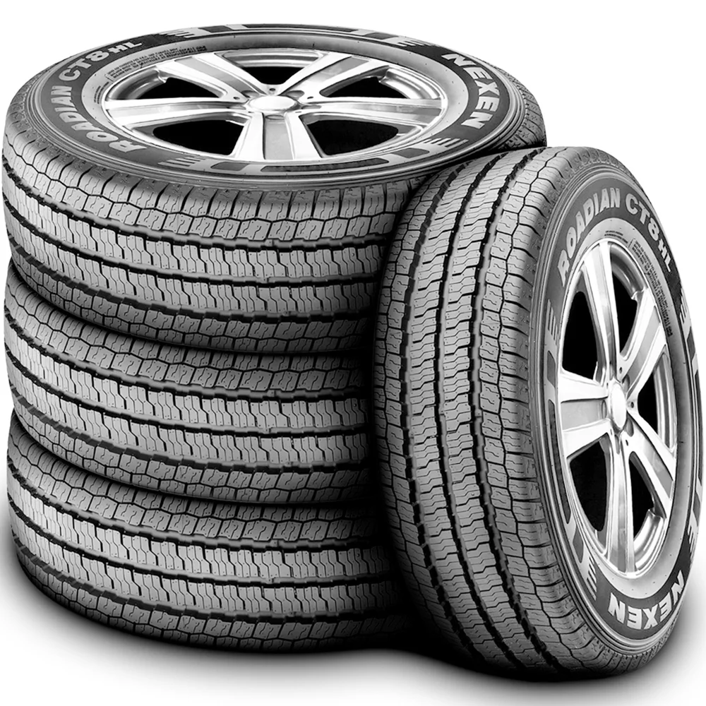 Set of 4 (FOUR) Nexen Roadian CT8 HL LT 245/75R16 120/116S E 10 Ply Light Truck Tires Fits: 2015 Toyota Tacoma TRD Pro