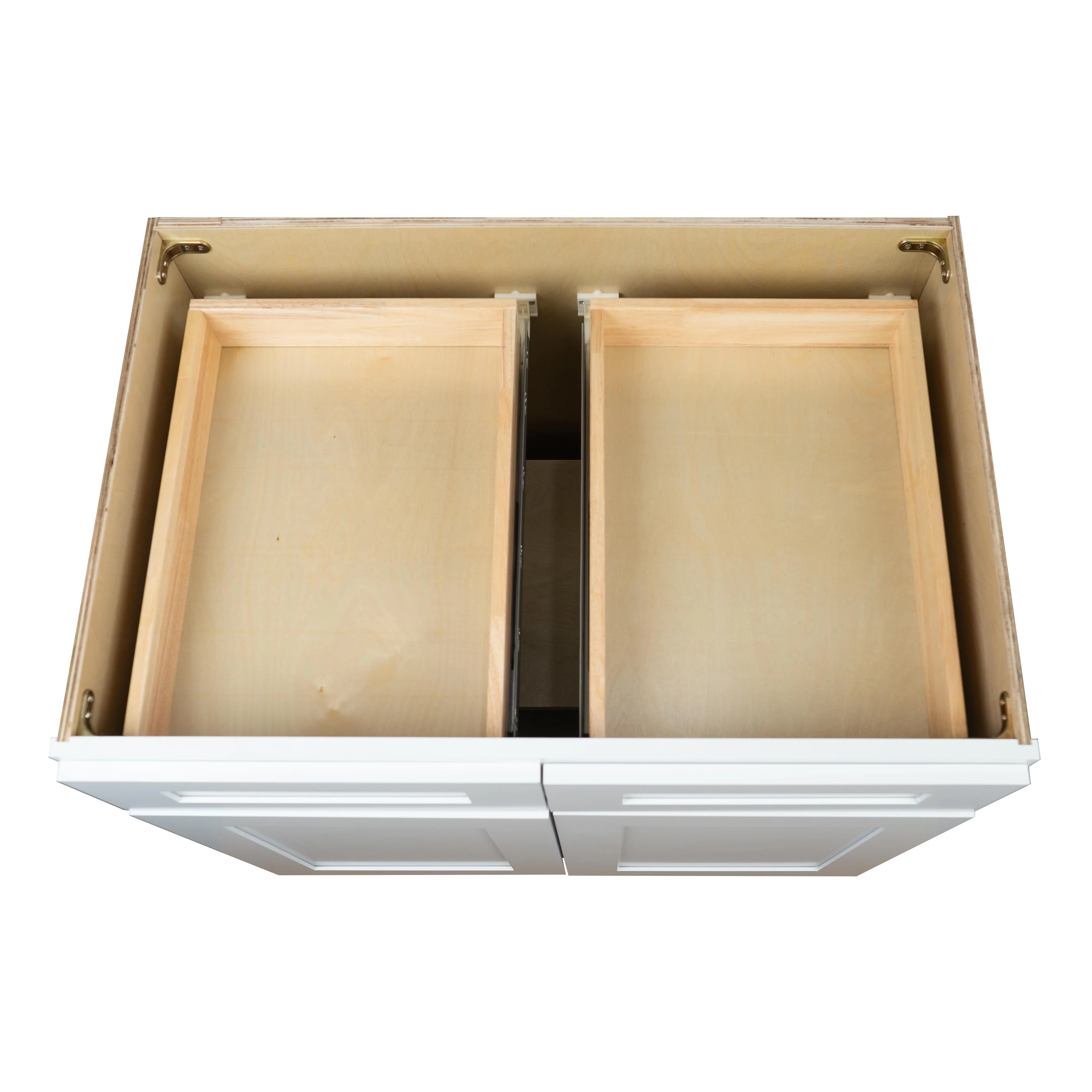 Hollywood Fabiani Design Shaker Base Kitchen Cabinet Ready to Assemble 30 in. W x 24 in. D x 34.5 in. H White