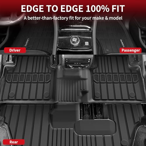 LASFIT Floor Mats & Trunk Mat for Jeep Grand Cherokee 2022-2025 5-Seat (Include 4xe, NOT for L)
