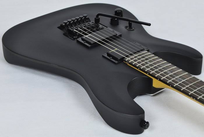 Schecter C-6 FR Deluxe Left Handed Electric Guitar Satin Black