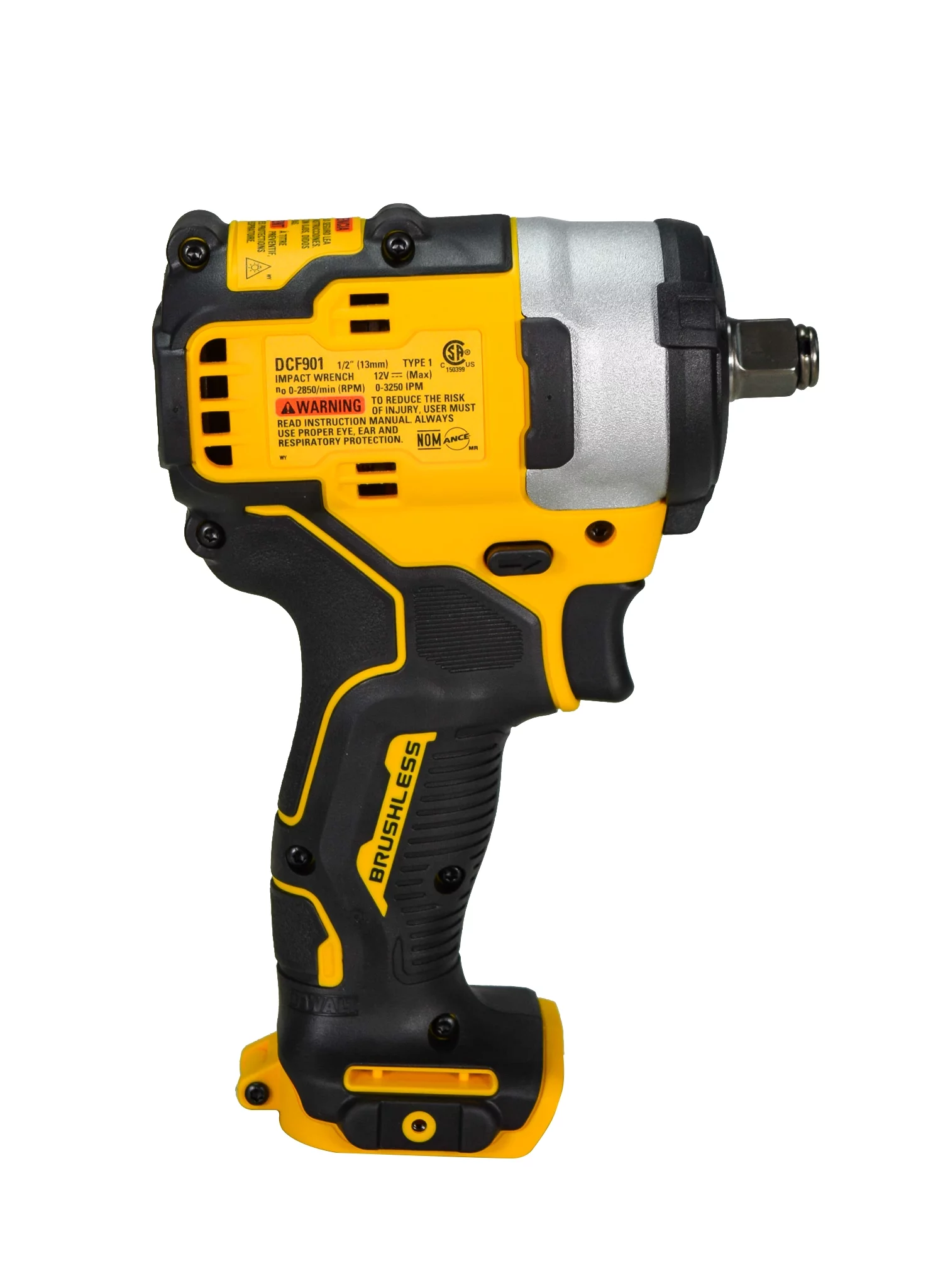 Dewalt DCF901B 12V Max XTREME Brushless 1/2" Cordless Impact Wrench (Bare Tool)