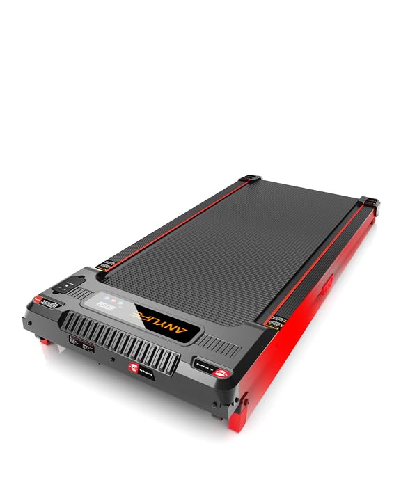 Walking Pad Treadmill, Anylife Incline Walking Pads Under Desk 330lb Capacity, 2.5HP Portable Treadmills for Home