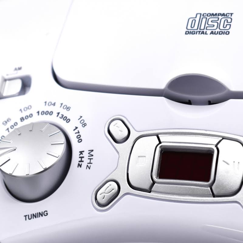 RCA RCD331BK Portable CD Player with Am/fm Radio - Black