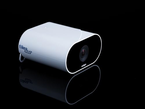 Enlaps Tikee mini+ - 12MP 4K Autonomous Timelapse Smart Camera, 120° Wide Angle, 4G/LTE WiFi, Remote Monitoring, IP66, Ideal for Renovation