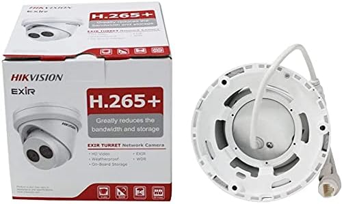 Hikvision Acusense IP Camera DS-2CD2343G2-I 4MP WDR Fixed Turret Network Camera with 2.8mm Lens, H.265+,IR 30m, IP67,Built-in Micro SD