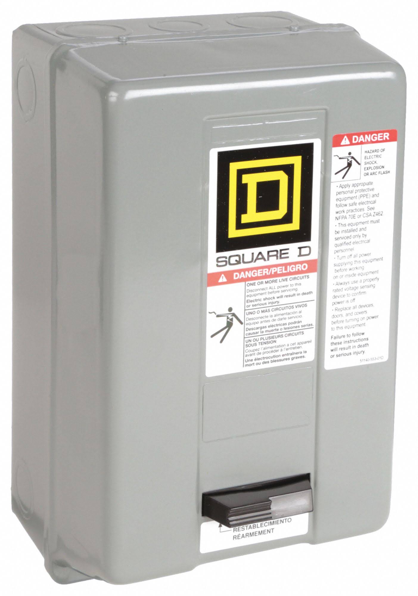 Square D 8536SAG12V08 Magnetic Motor Starter