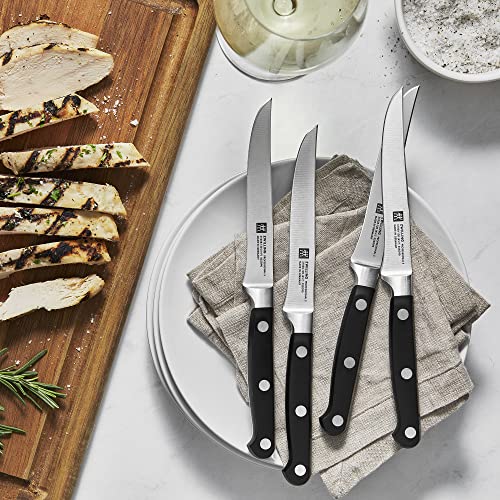 ZWILLING Professional S 4-Piece Razor-Sharp German Steak Knife Set