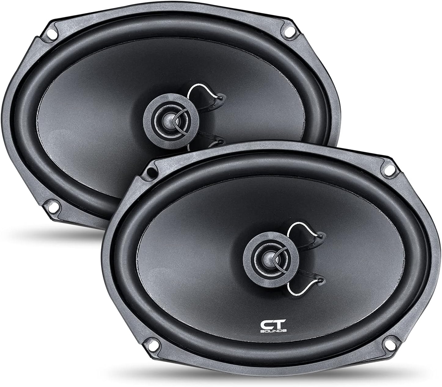 CT Sounds BIO-6X9-COX 6x9 Inch Coaxial Car Speakers, 200 Watts Max, Pair