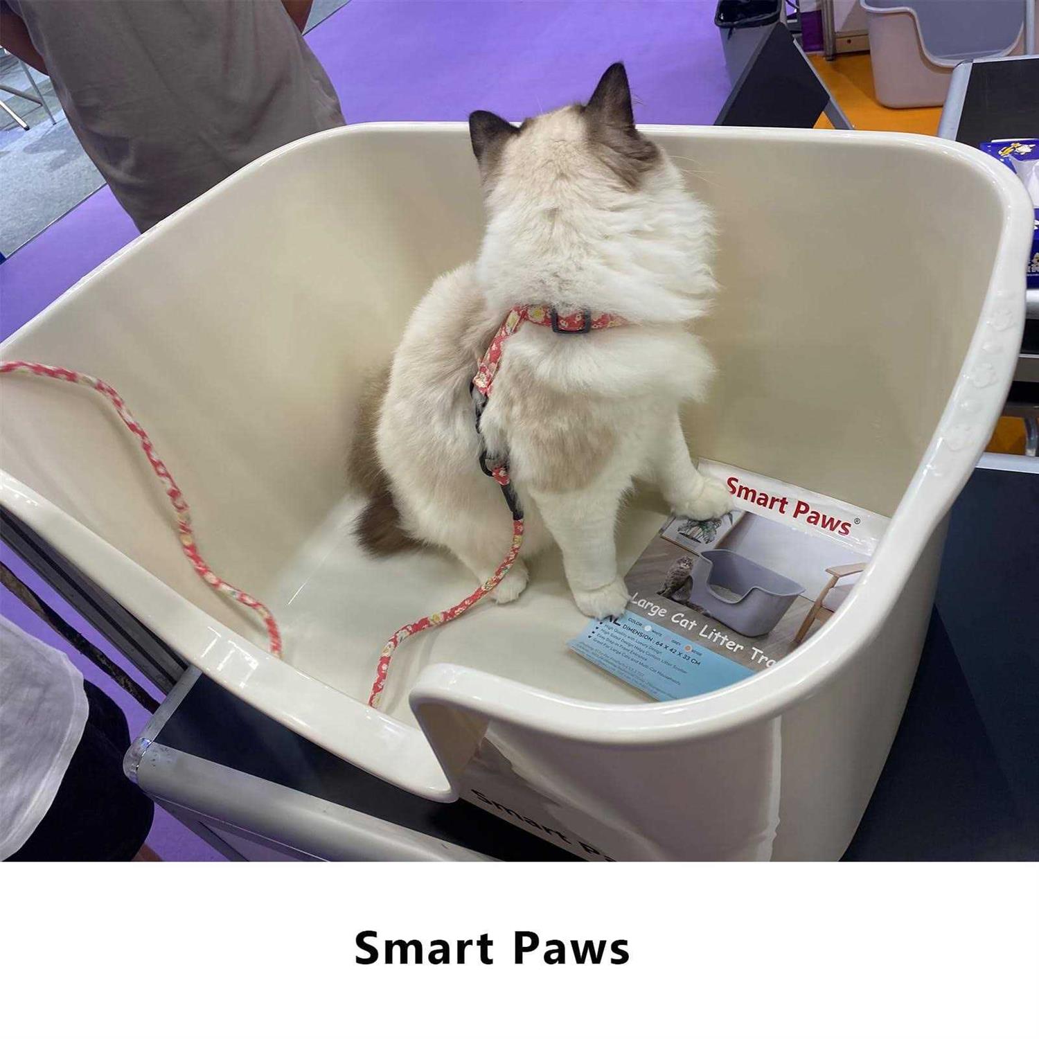 Smart Paws Cat Litter Box with High Sides - Pet Supplies online store