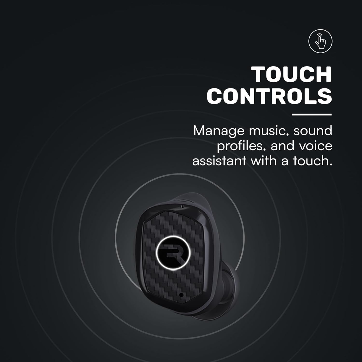 Raycon Impact Earbuds Military-Grade Impact Resistant, IP67 Bluetooth Earbuds with Stereo Sound, 90 Hours of Battery Life