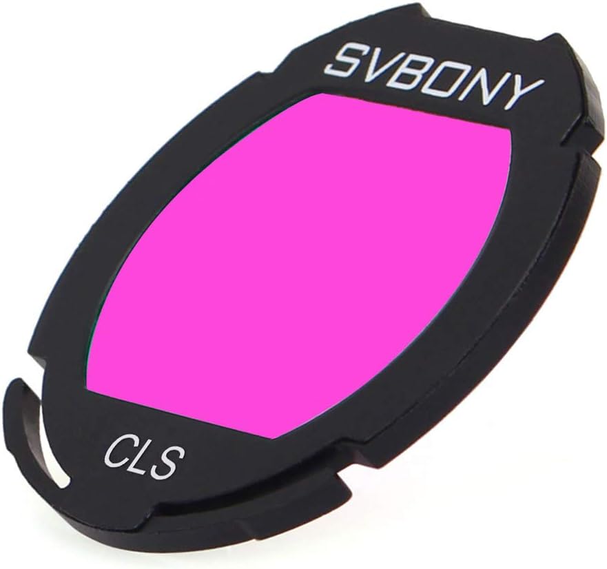 SVBONY Telescope Filter 2 inches CLS Filter City Light Pollution Reduction Filter Broadband Filter Suitable for Deep Sky Visual Astronomical