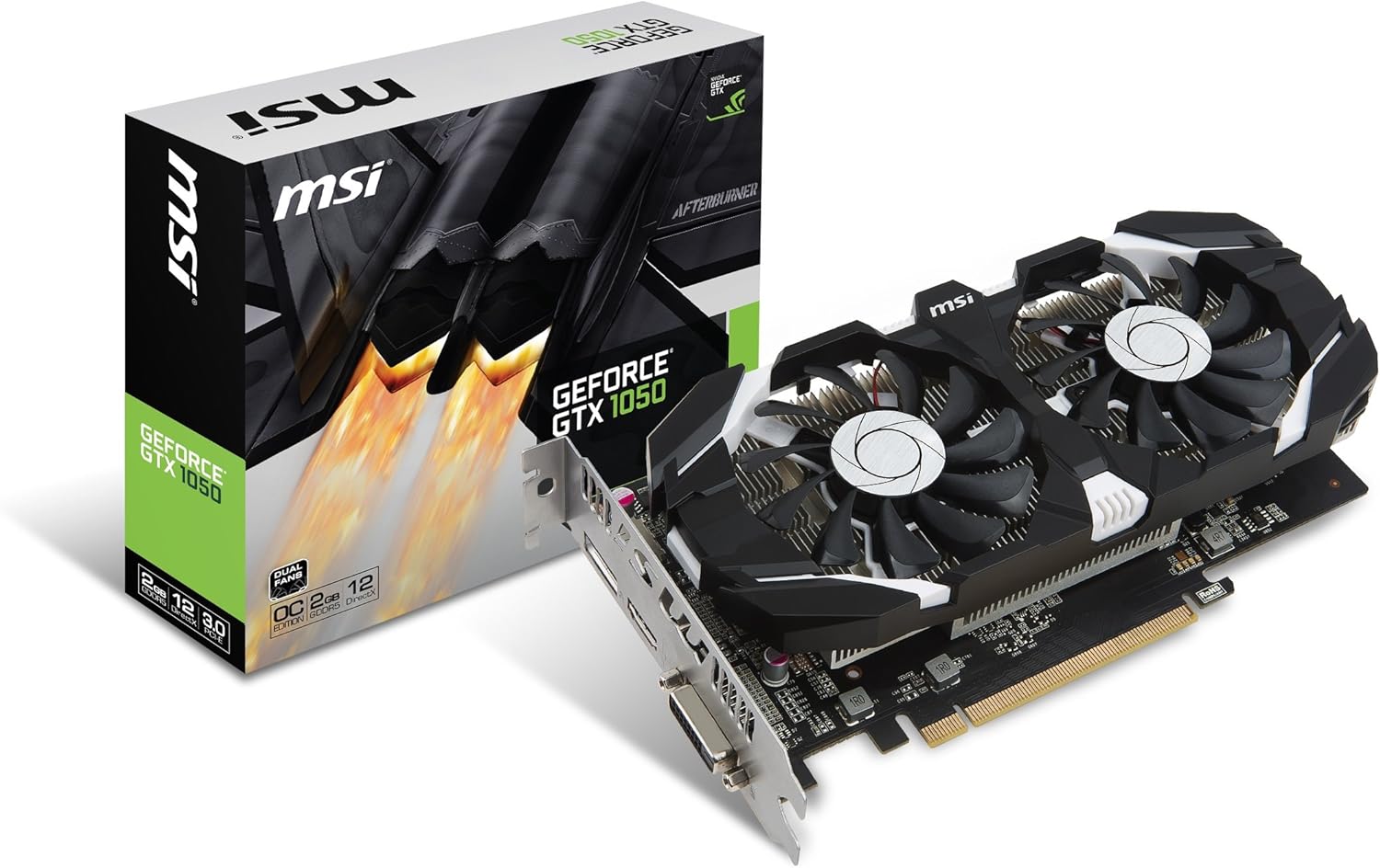 MSI GTX 1050 TI 4GT LP Graphic Cards