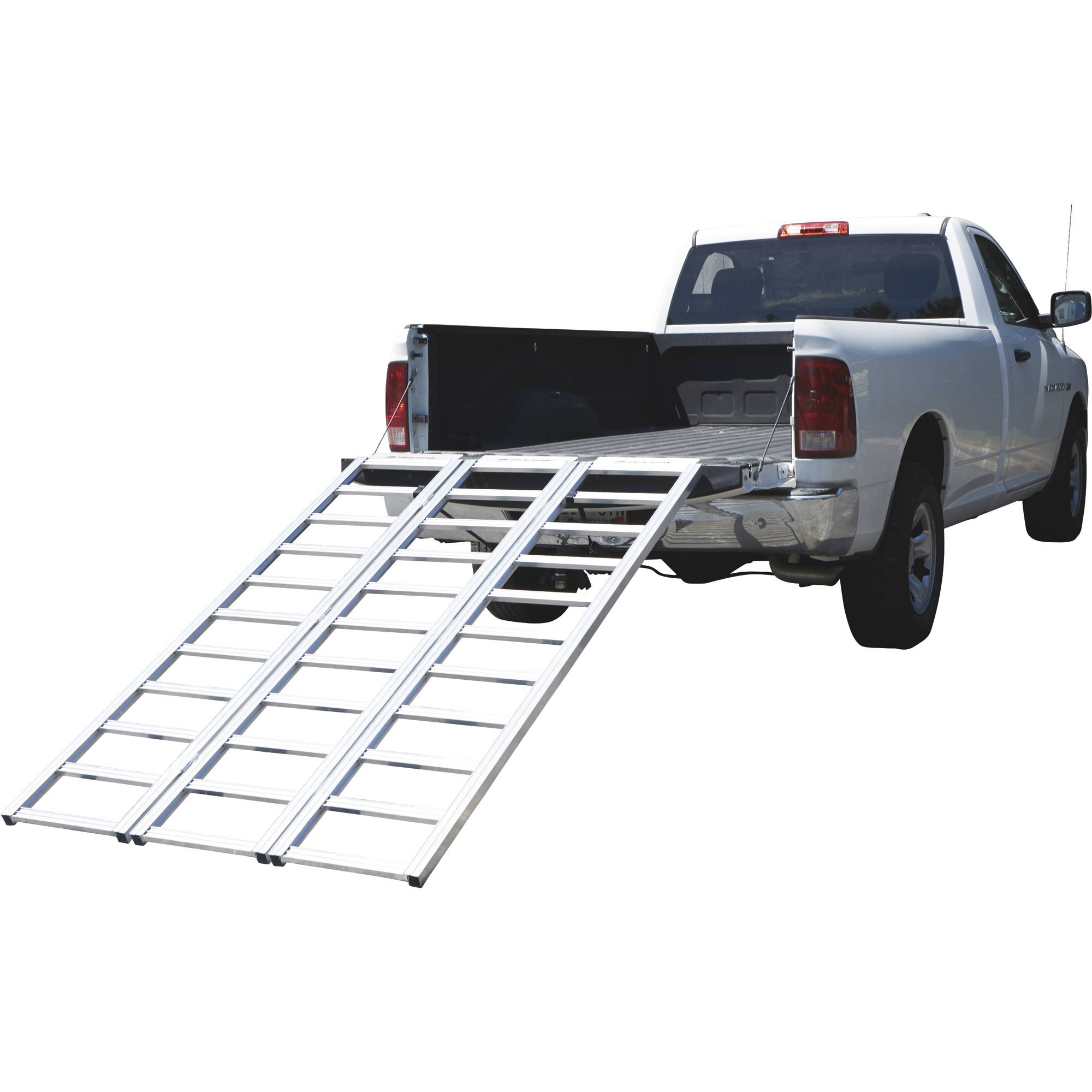 Ultra-Tow Tri-Fold Aluminum Loading Ramp - 1500-Lb. Capacity, 7ft. L