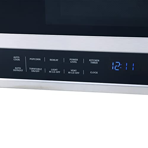 Avanti MOTR13D3S 24" Over The Range Microwave, Stainless Steel