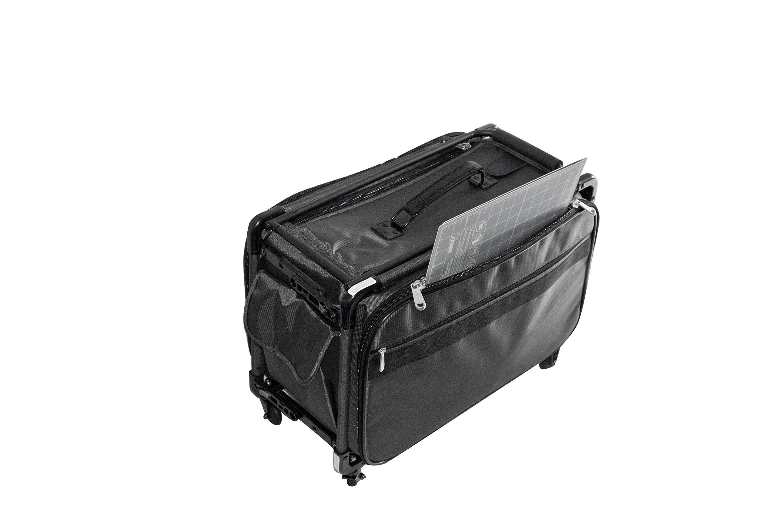 Tutto Machine on Wheels Case 23x22X15x22X12x22 Black