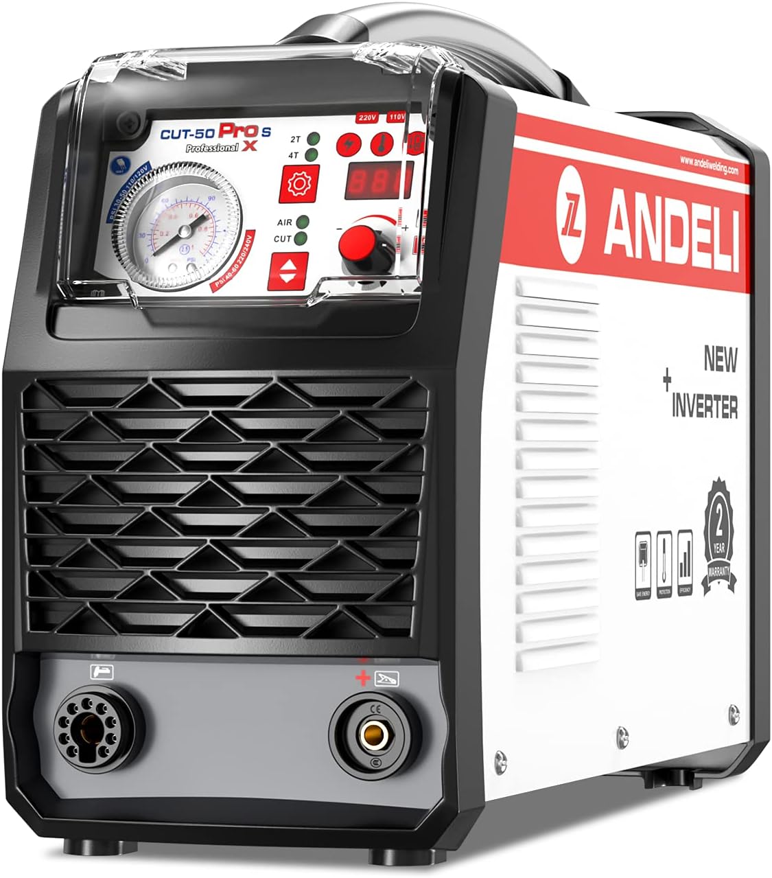 ANDELI 50Amp Plasma Cutter Maximum Cut Thickness 13/16&Prime