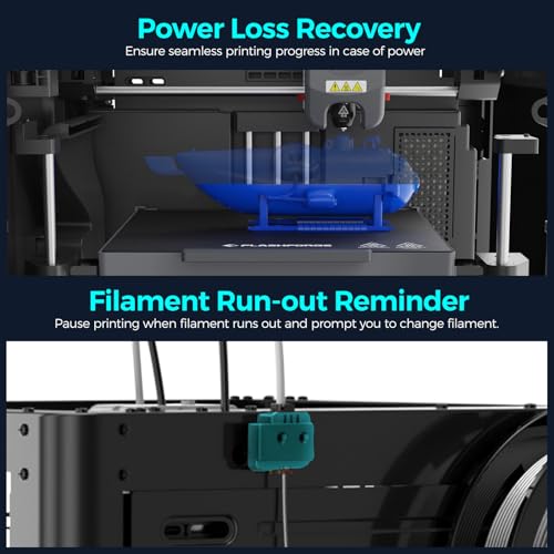 FLASHFORGE Adventurer 5M 3D Printer with Fully Auto Leveling System, Max 600mm/s High-Speed, 280℃ Quick-Detach Nozzle