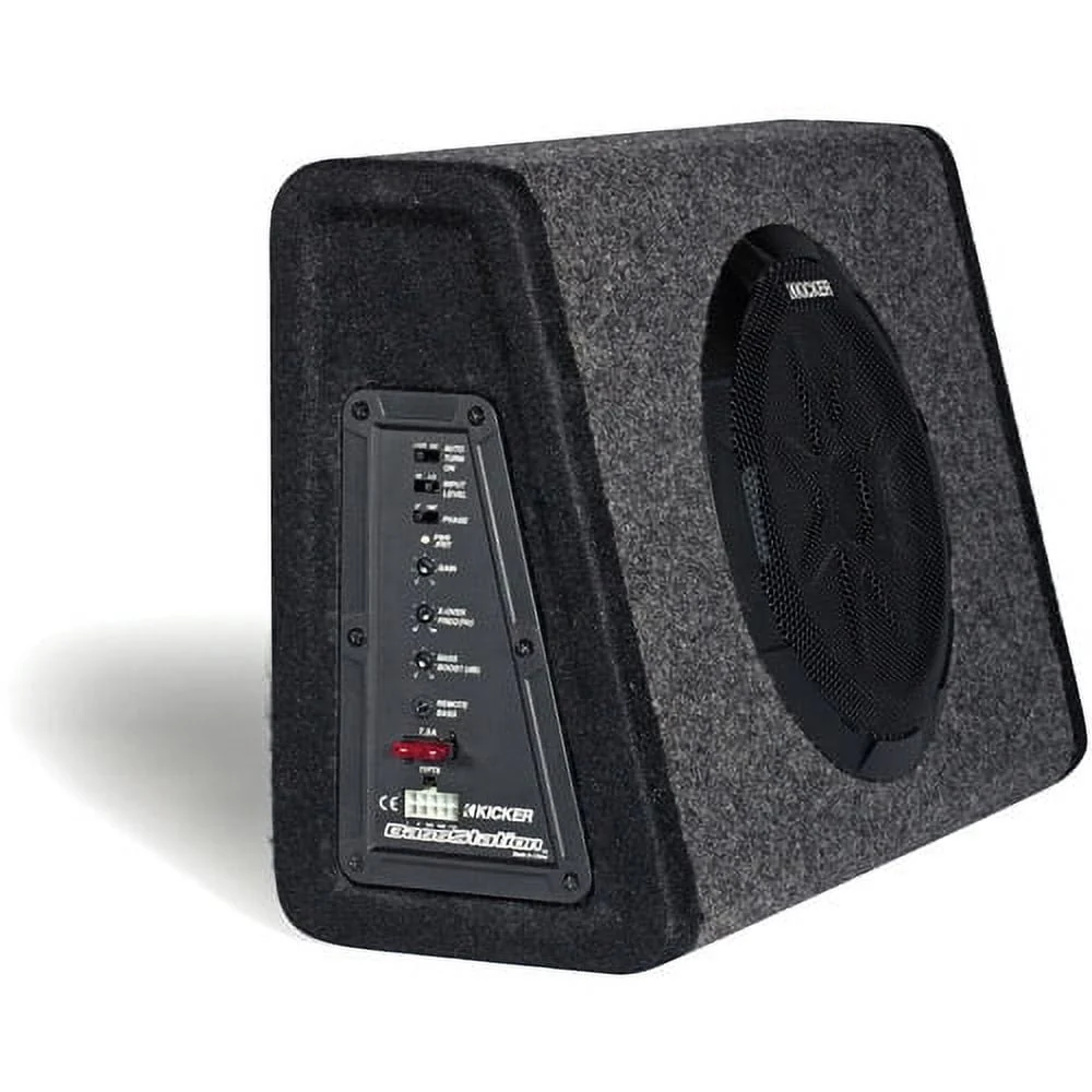New Kicker PT250 10 Subwoofer with Built-in 100W Amplifier