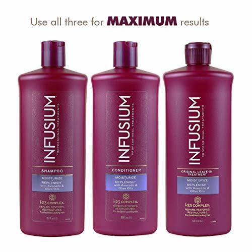 Infusium Leave-In-Treatment Moisturize and Replenish 33.8 oz ea.
