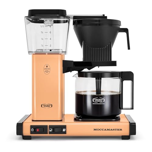 Technivorm Moccamaster 53941 KBGV Select 10-Cup Coffee Maker, Polished Silver, 40 ounce, 1.25l