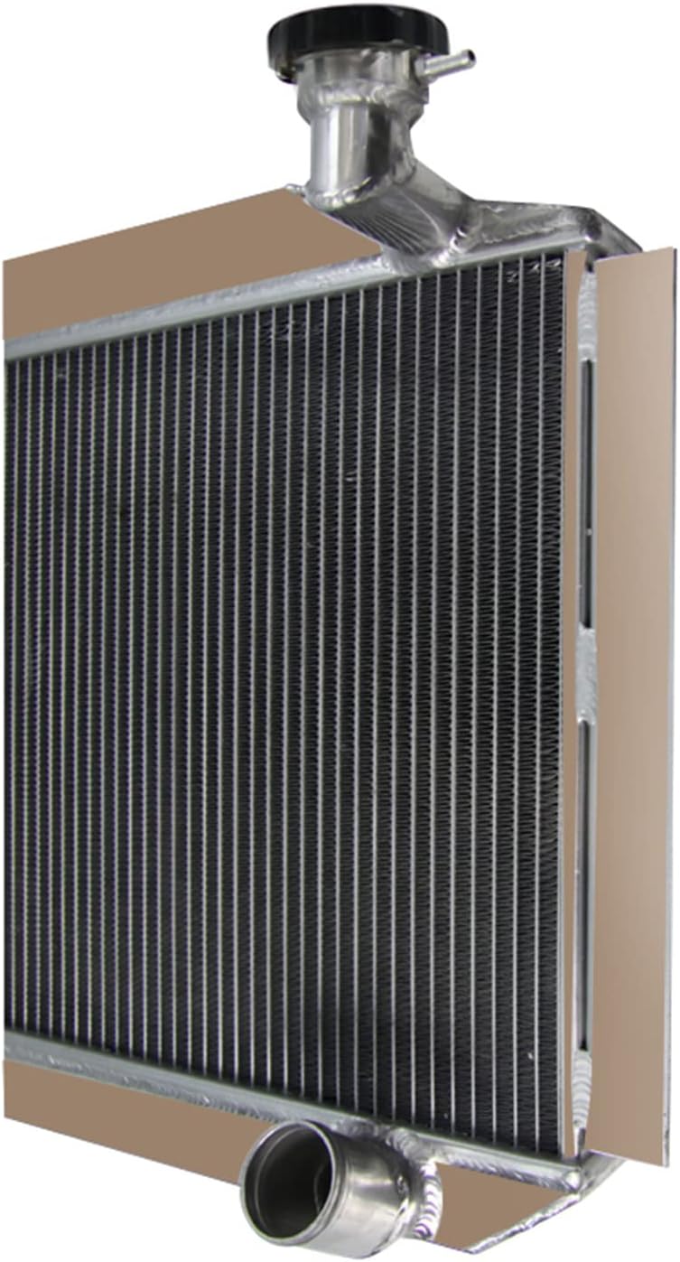 HonorPower 3 ROW ALUMINUM RADIATOR FOR 1955-1960 CHEVY CORVETTE C1 3.8 L6 4.3 4.6 V8 MANUAL