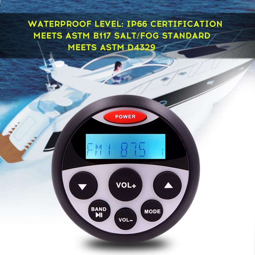 GUZARE Boats Marine Stereo and Speaker Package