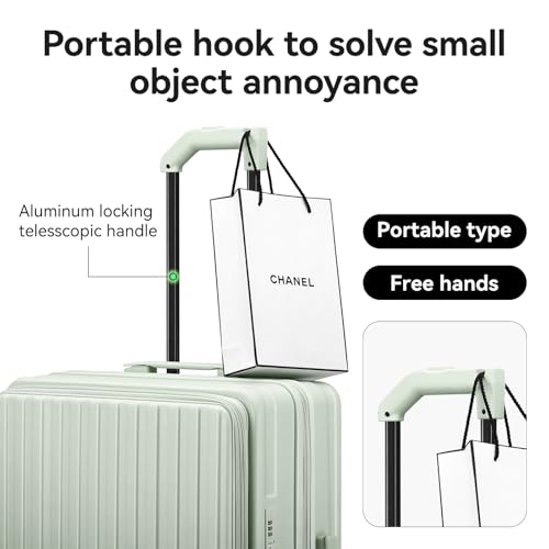 ROAMING Grace Expandable Carry On Luggage Airline Approved, 20 Inch Hardside Carry On Suitcase with Wheels