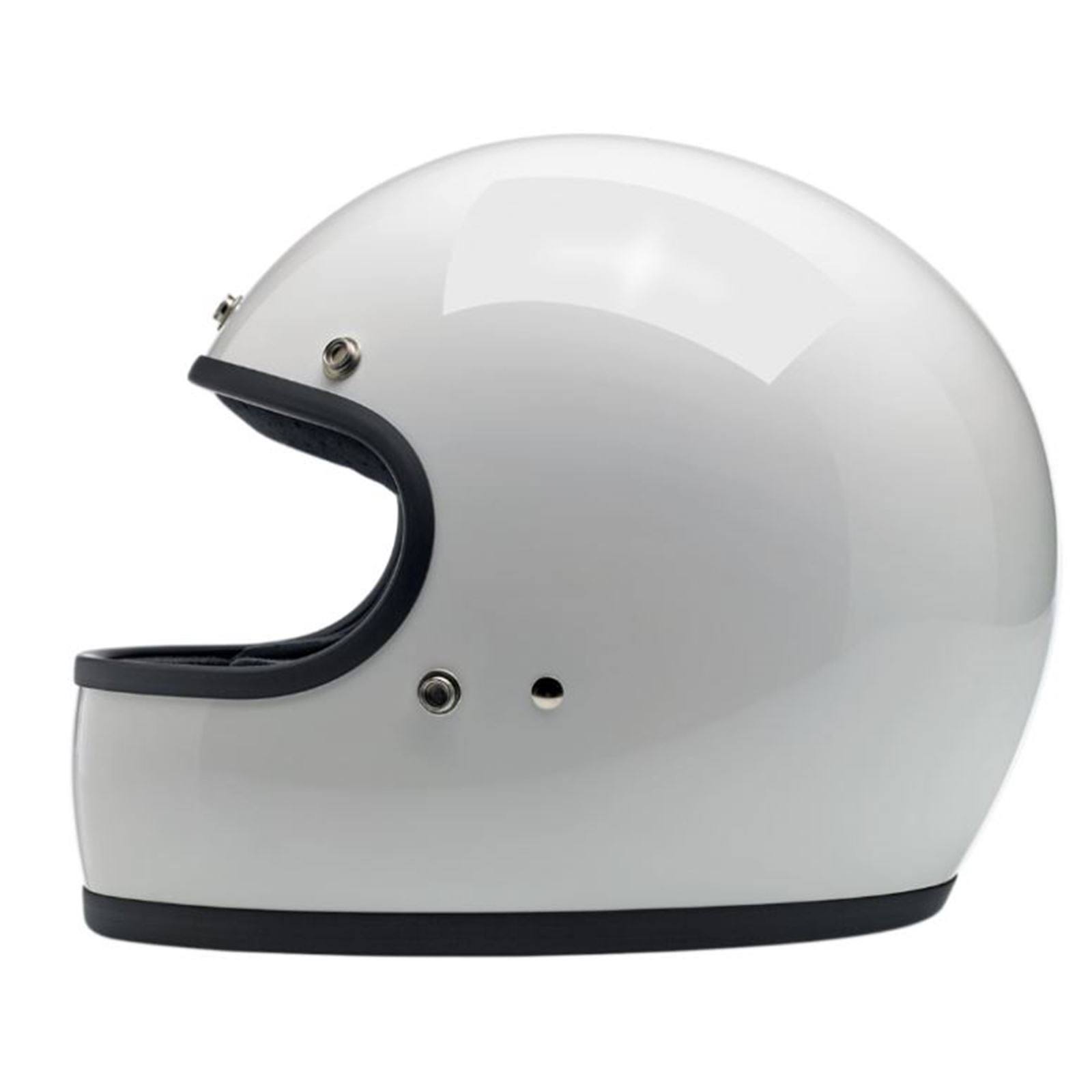 Biltwell Gringo ECE Gloss White Helmet
