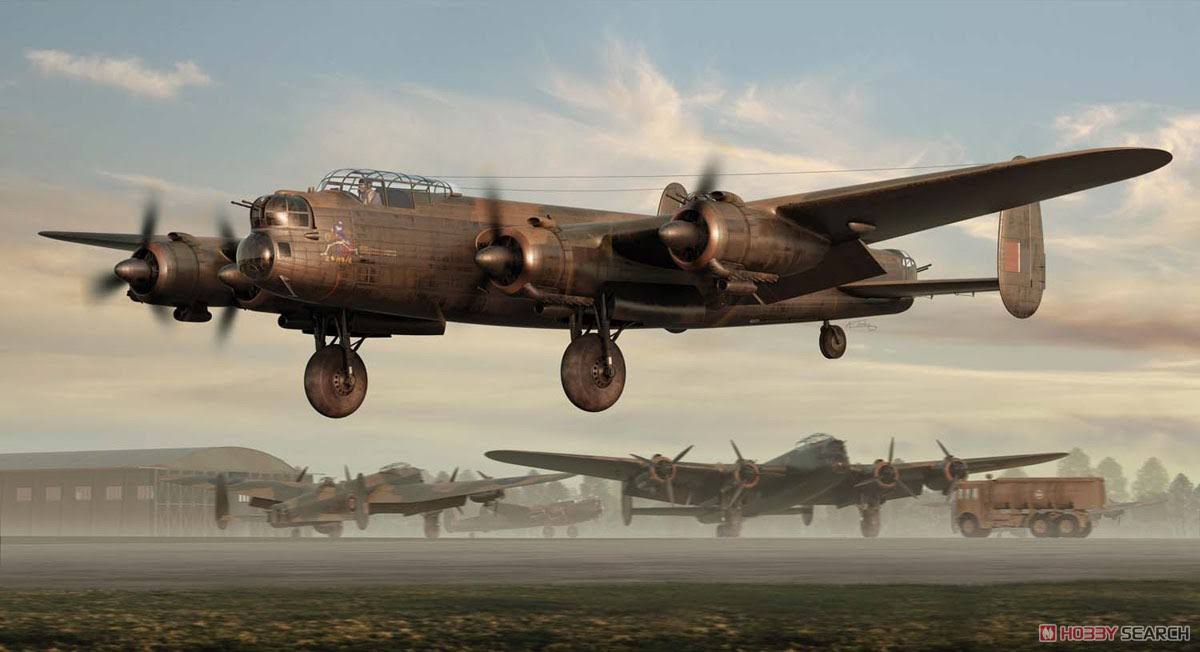 Airfix Avro Lancaster B.II Model Kit (1:72 Scale)