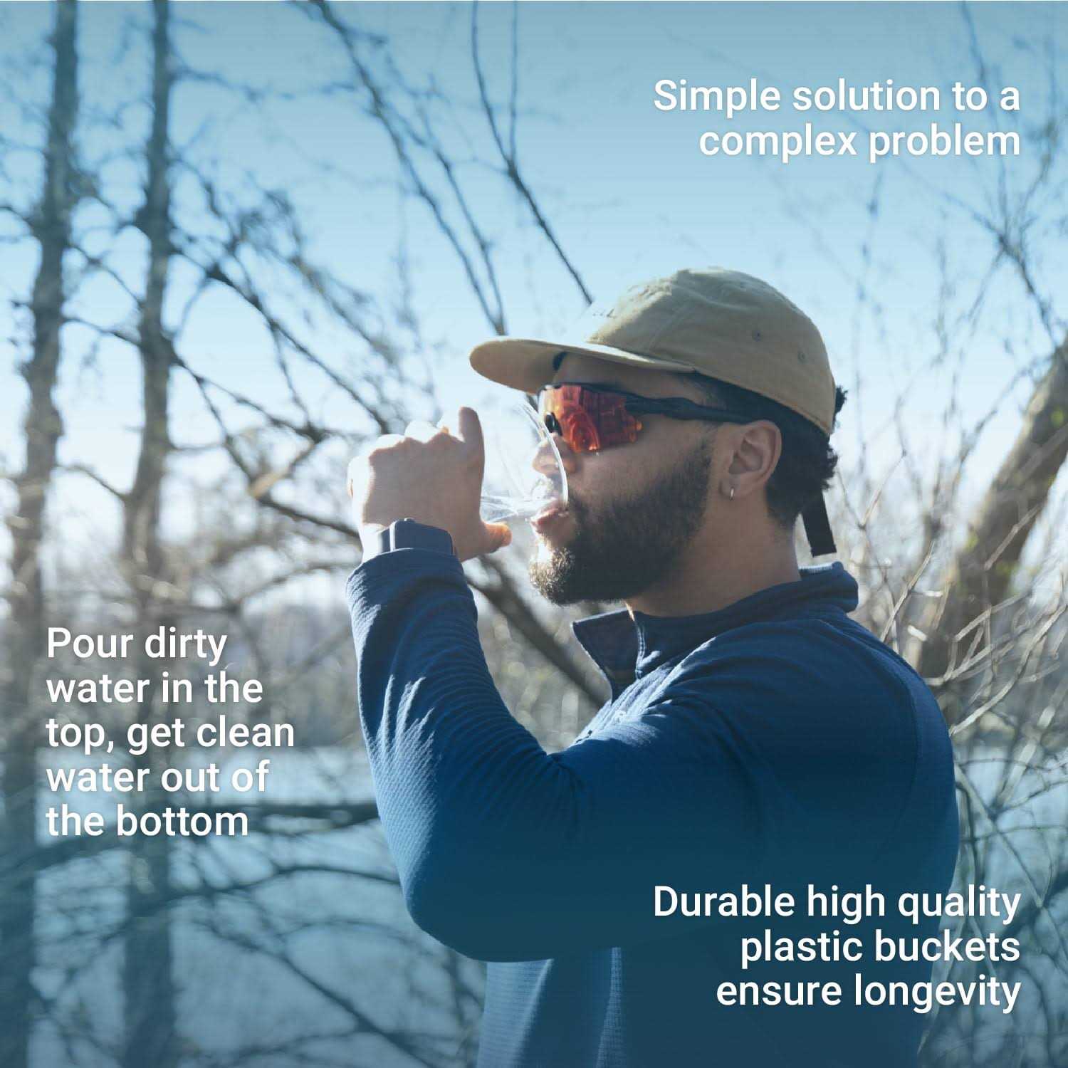 Uzima UZ-2 Camping Water Filter and Drinking Water Filter System - Sports Supplies Online Store