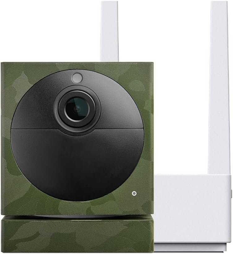 WYZE Cam Outdoor Starter Bundle (Includes Base Station and 1 Camera), 1080p HD Indoor/Outdoor Wire-Free Smart Home Camera with Night Vision