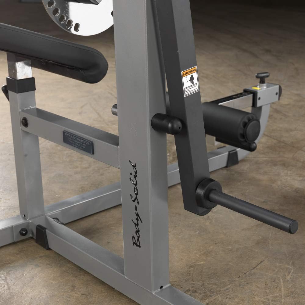 Body-Solid GCAB360 Cam Series Ab and Back Machine, Strengthen and Tone Abdominal and Back Muscles, Grey,