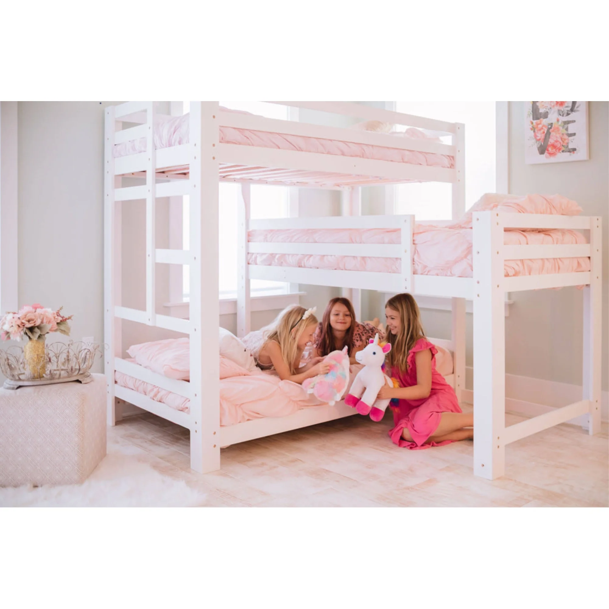 Corner Triple Bunk Bed