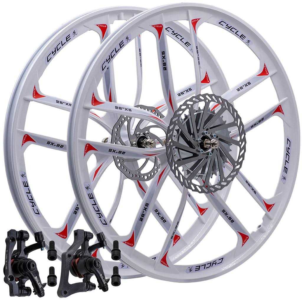 BBR Tuning 26 inch Heavy Duty 10 Spoke Star Motorized Bike Mag Wheel Set - Sports Supplies Online Store
