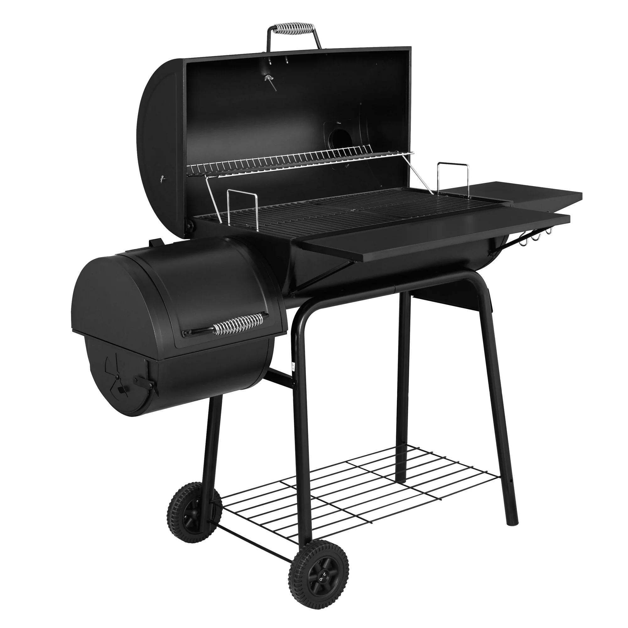 Royal Gourmet 30" CC1830SC Charcoal Grill with Offset Smoker and Cover