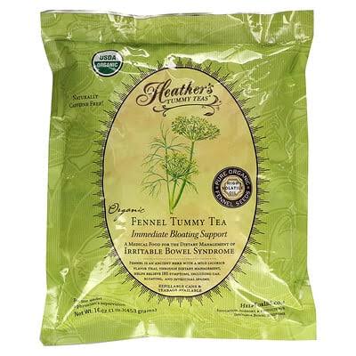 Heather&s Tummy Care, Tummy Teas, Organic Fennel Tea, Caffeine Free, 16 oz (453 g)