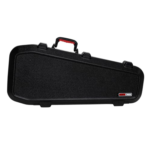 Gator Cases Molded Flight Case for Strat/Tele Style Electric Guitars with TSA Approved Locking Latch, (GTSA-GTRELEC)