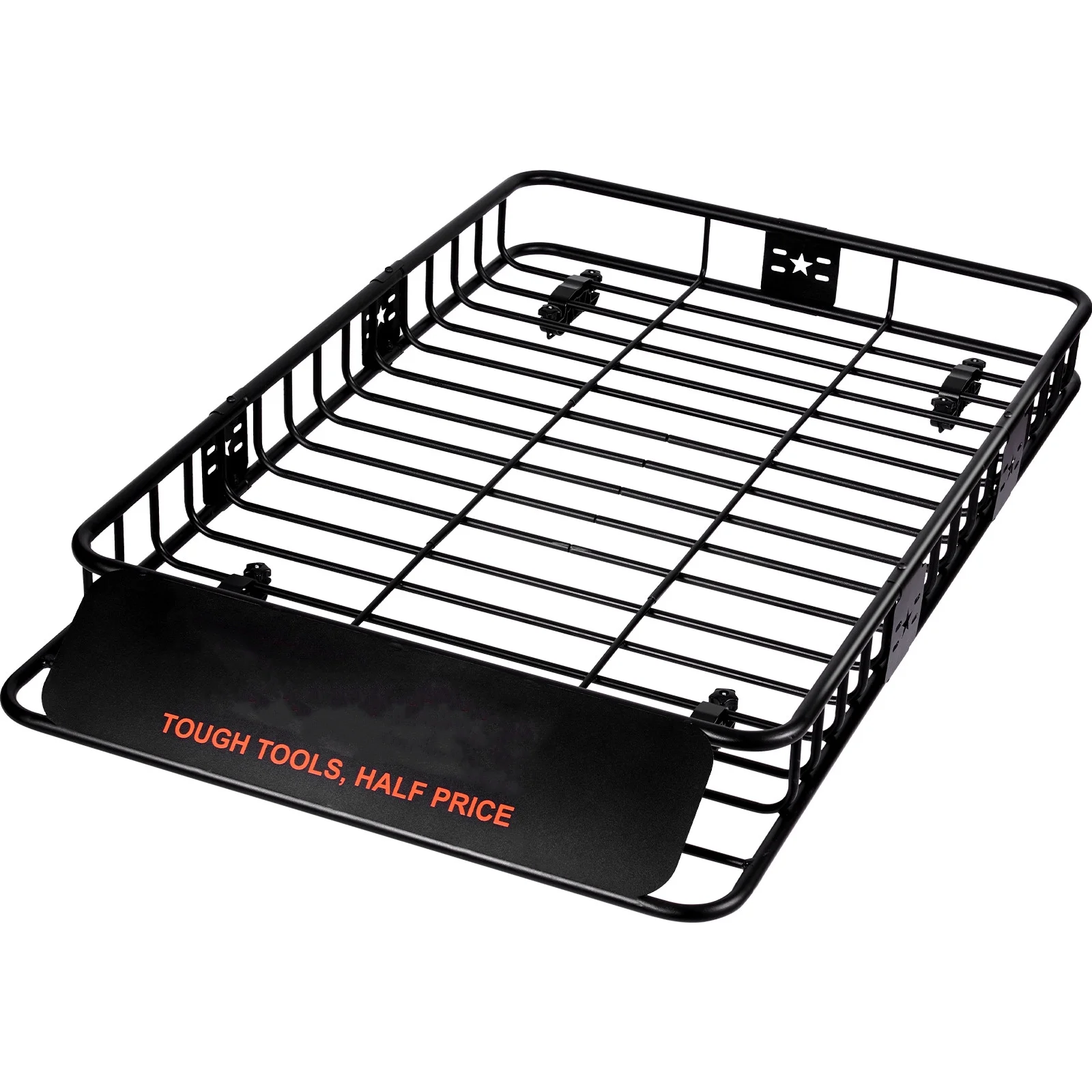 BENTISM Roof Rack Cargo Basket 200 lbs 64"x39"x6" Capacity Extension Rooftop Cargo Carrier with U-bolts Various Accessory for SUV Truck