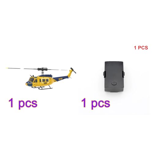 RC ERA C032 UH-1 Huey RC Helicopter with 3D Inverted Flight & 6-Axis Gyro Stabilization