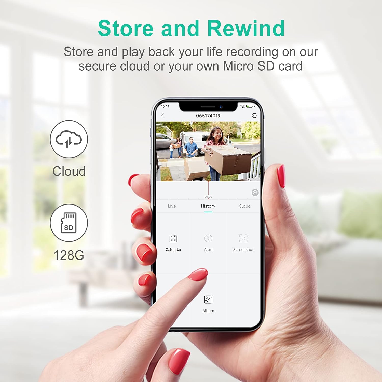 【2021 New】 WiFi Video Doorbell Camera, Morecam Wireless Doorbell Camera with Wireless Chime, 1080P HD, Motion Detection, Anti- Theft Alert