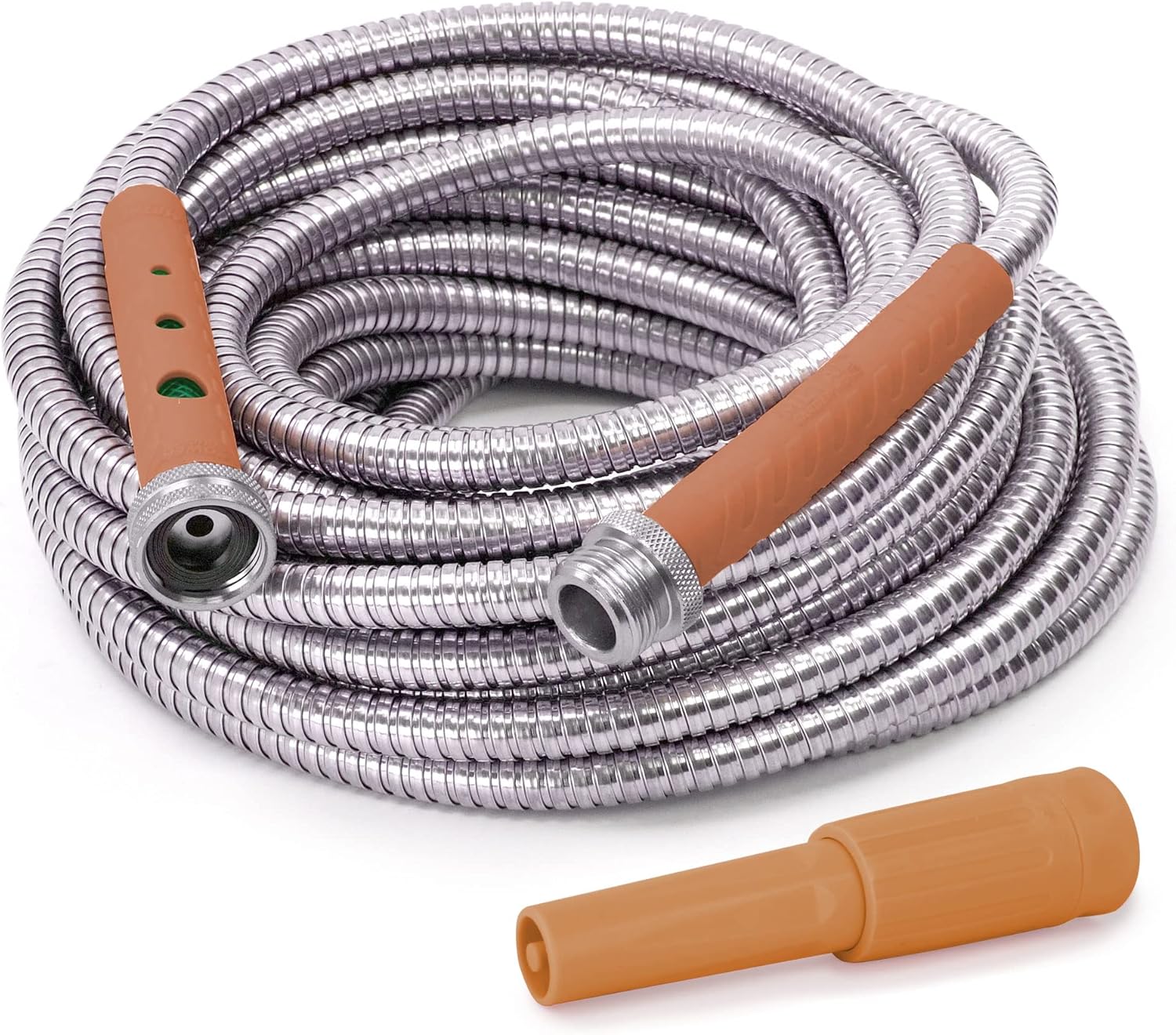 Bernini 75' Metal Garden Hose Lite Super Flexible Garden Hose