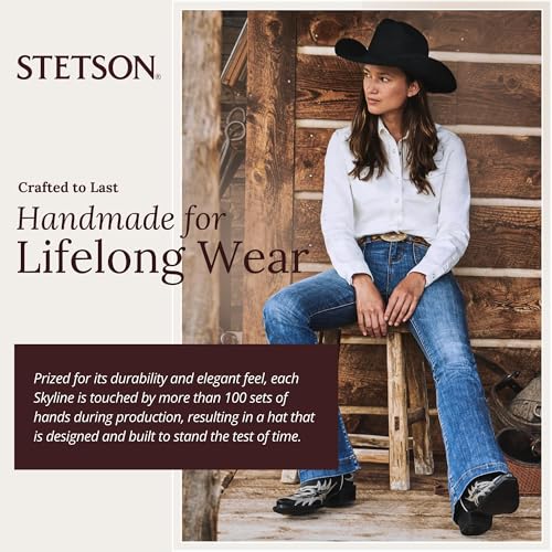 Stetson 7540 Skyline 6X Fur Cowboy Hat