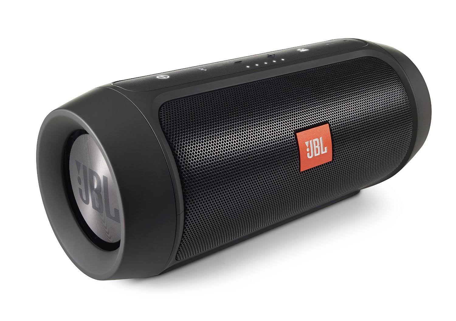 JBL Charge 2+ Splashproof Portable Wireless Bluetooth Speaker - Black