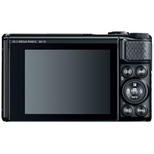 Canon PowerShot SX740 HS Digital Camera (Black) with 128GB Memory Card + Cleaning Pen + Accessory Bundle