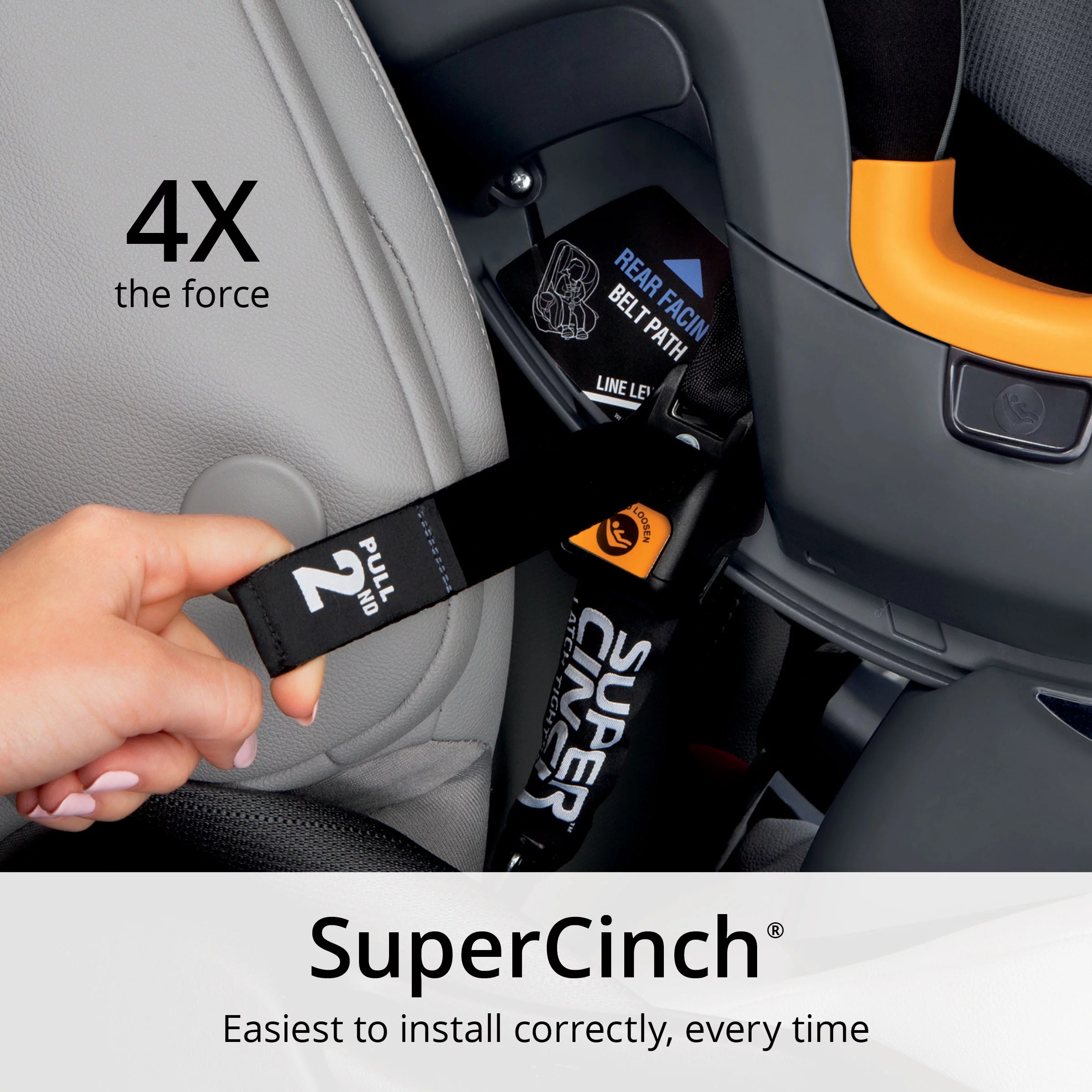 Chicco Fit4 4-in-1 Convertible Car Seat - Carina (Navy/Purple)