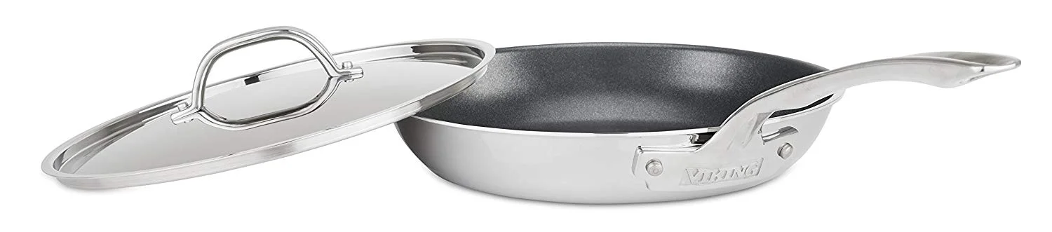 Viking 3-Ply Covered Nonstick 10 Inch Fry Pan