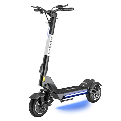 Gotrax G4 Series Electric Scooter for Adults, 500-650W Motor 10"/11" Shock Absorbing Tires, Max 25-45 Miles Long Range 20-38MPH Top Speed