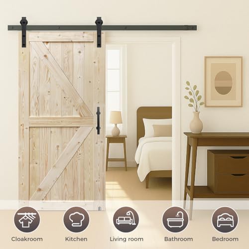 S&Z TOPHAND® 36in x 84in Barn Door