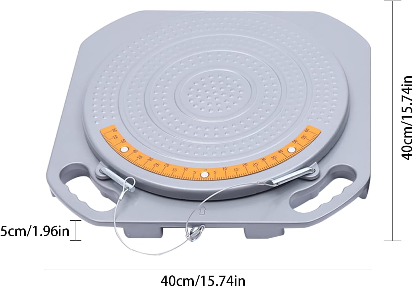 2PCS Car Truck Front End Wheel Alignment Turn Plate Wheel Alignment Turntable Turn Plates Wheel Alignment Tool